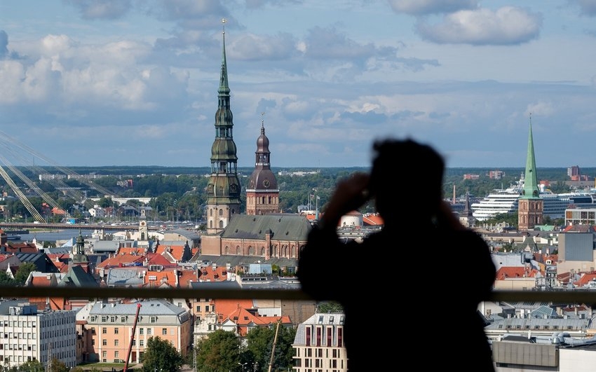 Discover the Stunning Cityscape of Riga from Above: Dom Church Tower Viewing Platform